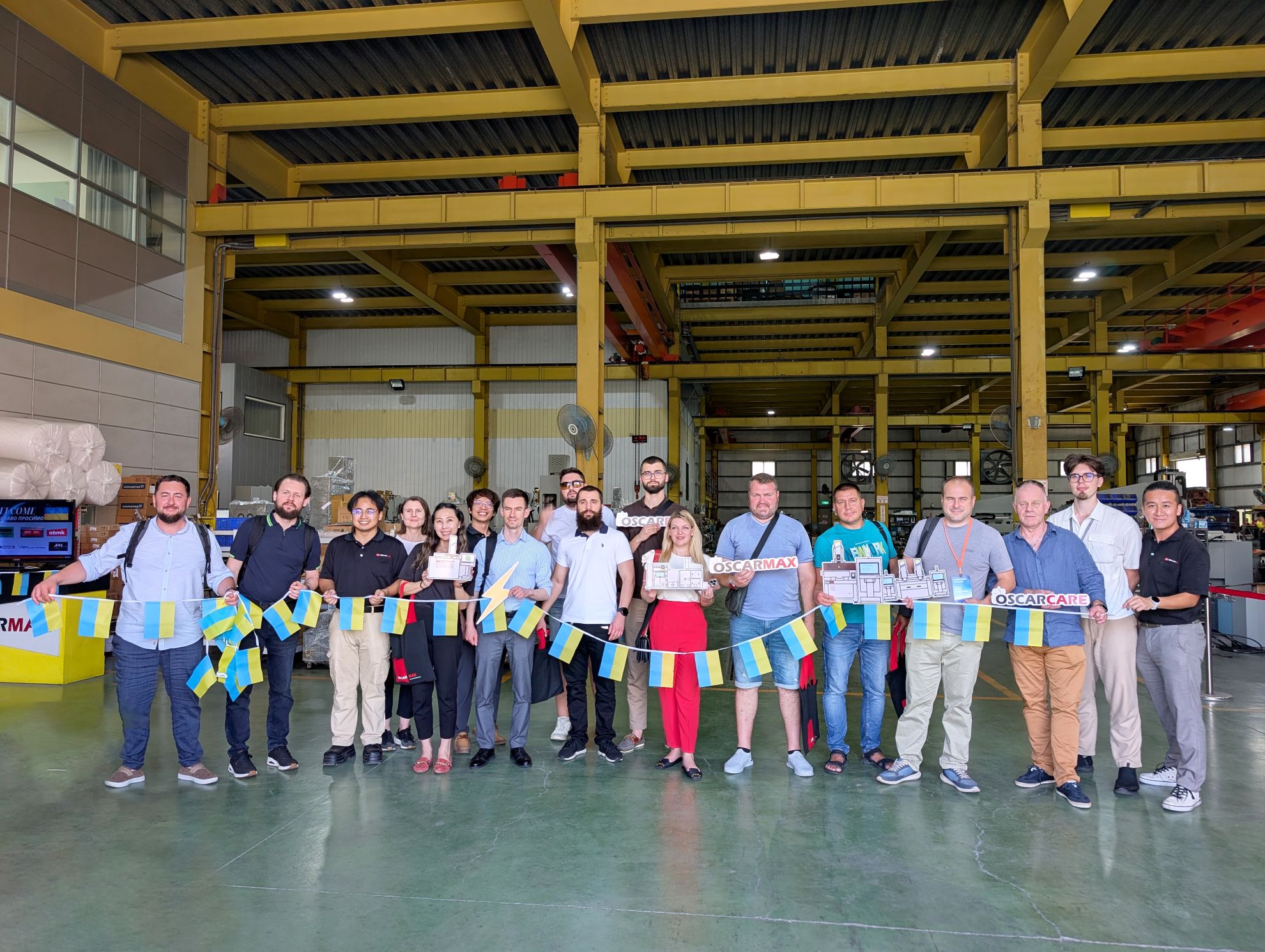 ウクライナ産業代表団がOSCARMAXを訪問：実用的なスマート製造を探る