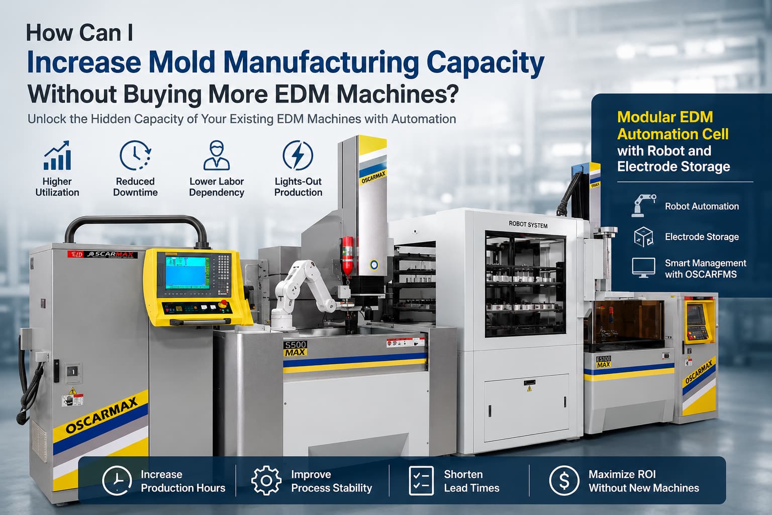 How Can I Increase Mold Manufacturing Capacity Without Buying More EDM Machines?