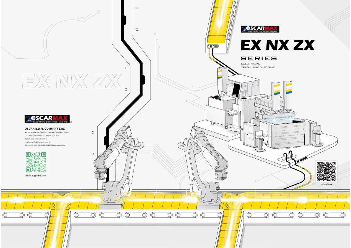 Sinker EDM EX NX ZX Serisi